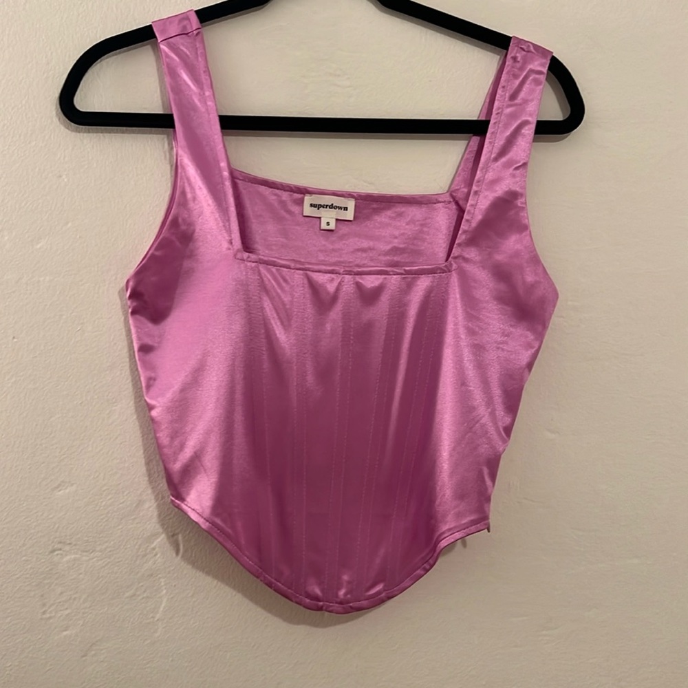Superdown corset top